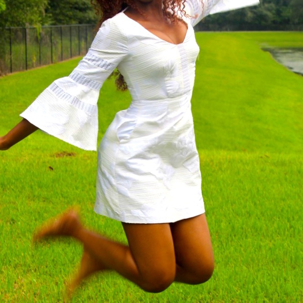 Beautiful white dress